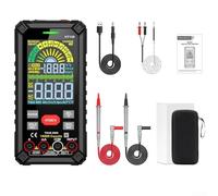 ComfyHarbor HT129 Digital Multimeter With True RMS Measurement Auto Range Voltage Current Resistance Capacitance Tester NCV Detection Tool