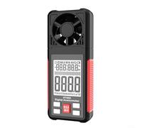 ComfyHarbor HT605 Digital Anemometer with Tester, Units Wind Meter, Backlit LCD, Portable Handheld Air Flow Gauge for For HVAC Industrial Outdoor Use