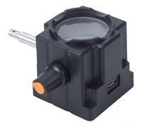 ComfyHarbor Laboratory LED Microscope Illumination System, USB Powered Adjustable Brightness Light Source, For Stereo Biological Microscope Analysis(B)