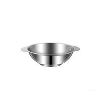 ComfyHarbor Large Capacity Stainless Steel Soup Bowl Two Handle Design Cereal Bowl for Family Dinners 19cm(19CM)