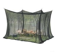 ComfyHarbor Large Dome Bed Net 300x250cm Fully Enclosed(Black 220 * 200 * 250cm)