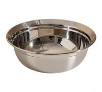 ComfyHarbor Large Stainless Steel Mixing Bowl, Deep-Sided Design For Baking, Cooking And Kitchen, Easy Pour Rolled Edges, Heat And Cold Resistant, Dishwasher Safe, 4.43 Quart Capacity(20cm 7.87inch)