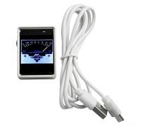 ComfyHarbor LCD MIC Stereo Audio For SPECTRUM Analyzer, 1.3" Color Screen Voice Activated VU Meter Display With Gain Adjustment For Car Home Sound Level