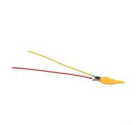 ComfyHarbor LED Flame Lights 3V-5V Flickering Bulb Diode for DIY Birthday Party Decorations Battery Operated Fake Candle Lamp Plastic Housing(1pk)