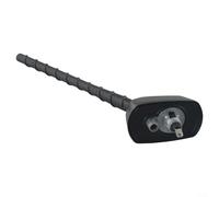 ComfyHarbor Loop Combi Pole Base Compatible with For Hyundai Accent For Solaris 2011-2014 AM/FM Plastic Replacement Parts Numbers 96213-1R000 96215-2P000 Black