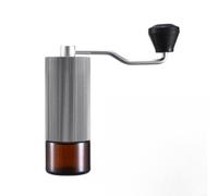 ComfyHarbor Manual Coffee Grinder, Portable Hand Crank Mill, With Adjustable Stainless Steel Burr, For Espresso Pour Over Camping Home Travel(gray)
