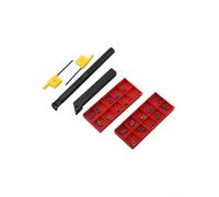 ComfyHarbor Metal CNC Lathe Boring Bar Tool Holder Set With DCMT21.51 Carbide Inserts For Machining