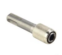 ComfyHarbor Metal Socket Adapter For SDS Electric Hammer, 1/4 Inch Hex Shank Screwdriver Holder Drill Bits Round Shank Socket Adapter
