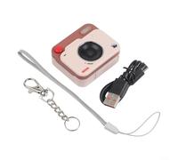 ComfyHarbor Mini-Retro Digital Camera With CCD Sensor, 8MP HD1080P Photo And Video, Compact ABS Design For Students And Travel, Electronic Image Stabilization(Brown)