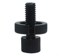 ComfyHarbor Motorcycle Clutch Line Screw, M8 Thread High-Strength Metal Fastener For Off-Road Dirt Bike ATV Modification Direct Replacement Install Fitment Silver Gold Red Blue(Black)