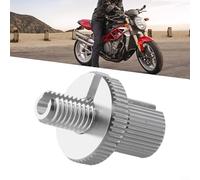 ComfyHarbor Motorcycle Clutch Line Screw, M8 Thread High-Strength Metal Fastener For Off-Road Dirt Bike ATV Modification Direct Replacement Install Fitment Silver Gold Red Blue(silver)