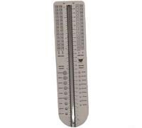ComfyHarbor Multifunctional Sock Knitting Ruler, Wood Measuring Tool With Inch And CM Scale For Heel Toe Cuff, Stitch Length Gauge For Knitters