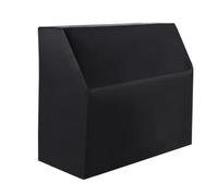 ComfyHarbor Musical Instrument Protective Cover Oxford Fabric Dust Shield Storage Case with Drawstring Design Indoor Outdoor Use 153x65x100cm(black/gray)