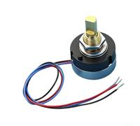 ComfyHarbor Non-Contact Digital Potentiometer MA24 Hall Effect Magnetic Angle Sensor 0-5V Output 360° Infinite Rotation 300° Stop 0.3% Linearity 24mm Aluminum Alloy(MA24-300 degrees)