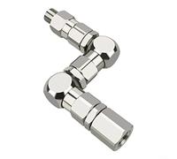 ComfyHarbor Paint Sprayer Swivel Joint, 360 Degree Rotation Stainless Steel Connector, For Airless Spray Extension 6500 PSI