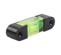 ComfyHarbor Plastic Level Bubble Replacement Bead for Cylinder Levels and Horizontal Alignment Tools, Green Single-Line Design, Shape Dimensions 68 x 16.3 x 18(B)