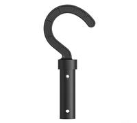 ComfyHarbor Pool Pole Hook for Robotic Cleaners - Heavy Duty ABS/PC Retrieval Tool for Telescopic Poles - Fit All Brands Black 8.1in