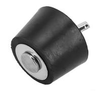 ComfyHarbor Pool Winterizing Rubber Drain Cap,for Swimming Pool Pipes Outdoor Antifreeze Stopper Cold Resistant Non Sliding Black 2.5cm to 6.3cm Sizes(51mm)