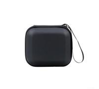 ComfyHarbor Portable PU Leather Protective Case For DJI For Osmo For Nano - Compact Storage Bag For Action Camera Accessories, Travel And Outdoor Vlogging, Black(Black)