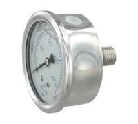 ComfyHarbor Pressure Washer Pressure Gauge, M14x1.5 Thread, 0-400 Bar/6000 Psi, 2.5 Inch Stainless Steel for DIAL for High Pressure Washer