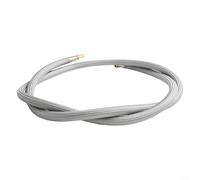 ComfyHarbor Pull Out Spray Hose 59in Metal Core White Pull Out Spray Hose | metal core, flexible nylon wrapper, shiny white look, resists kinks, long lasting use