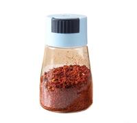 ComfyHarbor Quantitative Seasoning Bottle, 0.5g Precision Salt And Pepper Shaker, For Kitchen Cooking And Camping, Compact Spice Jar Dispenser(2)