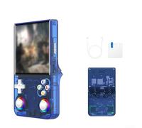 ComfyHarbor R36 Ultra 128GB Handheld Game Console: 4-Inch HD Screen & Retro Fun 4-Inch HD Display for Retro Classics, Compact ABS Construction(Blue)