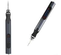 ComfyHarbor Rechargeable Electric Engraving Pen, 5000-18000 RPM Adjustable for MINI Grinding Machine for Jade Wood Metal Carving Polishing Drilling, Lightweight
