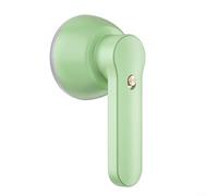 ComfyHarbor Rechargeable Fabric Shaver, Electric Lint Remover with Large Storage Box, USB Powered Hair Ball Trimmer for Clothes, Sweaters, Sofas, Ergonomic Design, White(Green)