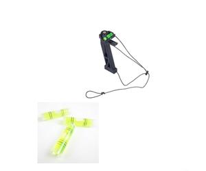 ComfyHarbor Release Aid Trainer Posture Corrector with Horizontal Bubble for Compound Bow Training Black 5.51inch Real Grip Simulation Device /(with gradienter)