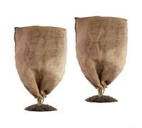 ComfyHarbor Reusable Burlap Plant Covers,For Winter Frost Protection, Breathable For JUTE Fabric Anti-Freezing Bags Shielding Trees From Deer And Rabbits, 32X40 Inch Garden Wrap,With Rope