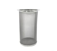 ComfyHarbor Reusable Stainless Steel Coffee Strainer with Fine Mesh, Cold Brew Filter and Tea Infuser for Press or Jar, For Easy to Clean Dishwasher Safe, Silver(8 * 15cm cylinder)