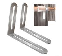 ComfyHarbor Right Angle Support Bracket 3mm Steel Reinforcement(B) | 90 degree right angle, tri-board connection, solid support structure, shelf bracket, frame reinforcement