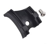 ComfyHarbor Road,For Bike Bottom Bracket Cable Guide Plastic Frame Wire Routing Manager 40mm x 30mm,with M5 Screw,for Under BB Cable Laying Black(AAD202384001)