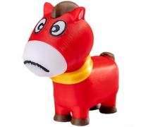 ComfyHarbor Rotatable Horse Keychain for pla Cute Expression Charm Rotatable