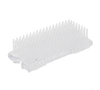 ComfyHarbor Round Flower Frog With 3 Suction Cups, Plastic Ikebana Kenzan Base Holder For Floral Arrangement, Stable Spiky Pin Tool For Garden Home Bedroom Bathroom Decor(D)