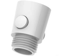 ComfyHarbor RV Shower Quick Switch Water Stop Valve, One Touch Flow Control Regulator With G1/2 Thread, ABS Leak-Proof Shut Off For Camper Trailer Bathroom, White(white)