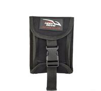 ComfyHarbor Scuba Diving Weight Belt Pocket 3KG 6.6LBS Nylon Weight Bag Holder,with Quick Release Buckle Adjustable Strap,for Tank Bands Waist Belt Up to 2, Inch Black(Black)