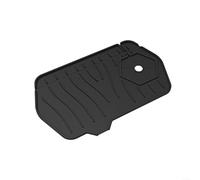 ComfyHarbor Silicone Kitchen Sink Mat, Quick Dry Draining Pad, With Tapered Edge, For Splash Guard, Reusable Countertop Protector, For Faucet, Sponge And Soap, 24.5x15.4cm,(Black)