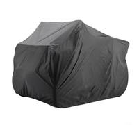ComfyHarbor Silver-Coated,For ATV Cover 190T Rainproof Sunscreen Protection,for UTV Beach Car Weather Resistant UV Shield Lightweight Foldable Storage Black(E)