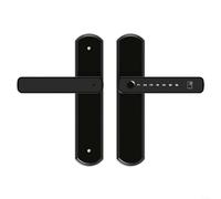 ComfyHarbor Smart Fingerprint Door Lock, Keyless Entry, Wireless Keypad And Card For Access, Compatible, With For Tuya For Gateway, Multiple For Unlock Methods, Fitss 35-50mm Wooden Doors, Aluminum