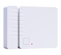 ComfyHarbor Smart WiFi Door Sensor Wireless Home Security Alarm System With Loud Notification For Office And House Entry Monitoring Mobile App Control White ABS(English)