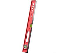 ComfyHarbor Solid Aluminum Magnetic Level Ruler, With High Accuracy Bubble Vial And Strong Magnetic Base, For Precise Horizontal And Vertical Measuring In Home Improvement (600mm)