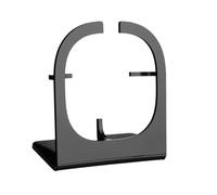ComfyHarbor Speaker Stand for For Bose For SoundLink for MINI I & II, Adjustable Acrylic Desktop Base with Port for ACCESS, Transparent Bracket for Home Office Decor, 13.55x12.30x6cm(Black)