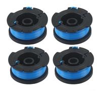 ComfyHarbor Spool And Line For Black & Decker BCSTA536 Grass Trimmer With 1.5 MM Diameter Heavy Duty Cutting Cord 10 M Length Compatible With A6481/A6485 Series Tool-Free Replacement(4 PCS)