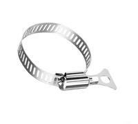 ComfyHarbor Stainless Steel Hose Clamps Set 5pcs Adjustable 6-12mm / 10-16mm / 13-19mm / 16-25mm / 19-29mm for Secure Leak-Free Connections in Automotive Plumbing and(10-16mm)