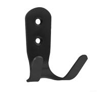 ComfyHarbor Stainless Steel J Hook, Heavy Duty Wall Or Door Mount Towel And Coat Hanger, Space Saving U Shaped Single Holder For Bathroom Bedroom Kitchen, Silver Finish, 13.2 X 5.1 X 1Cm