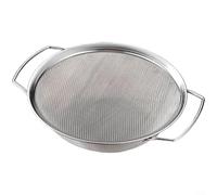 ComfyHarbor Stainless Steel Oil Filter Skimmer Mesh Strainer, With Extended Handle, 40-Mesh Fine Sieve, For Straining Oil Sifting Flour Kitchen Cooking Baking Tasks(D)