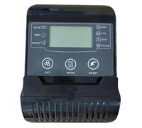 ComfyHarbor Stationary For Bike Electronic Meter With Heart Rate Detection, Kinomap App Compatible Fitness Equipment Counter For Indoor Exercise Bikes, Records Mileage And Target Movement, Black