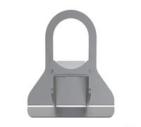 ComfyHarbor Swimming Pool Hose Support Holders Metal Brackets For Above Ground Pools For Intex, Prevent Hose Slipping And Leaks With Secure Fit For 0.25 Inch Pipes In Silver 2 Pack(1pcs)